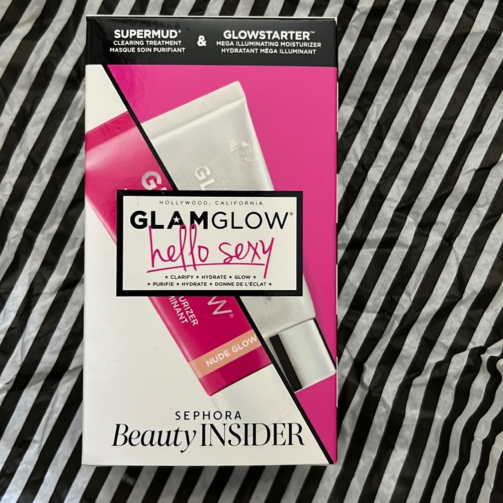 Glam Glow Supermud and Glowstarter mini set Sephora